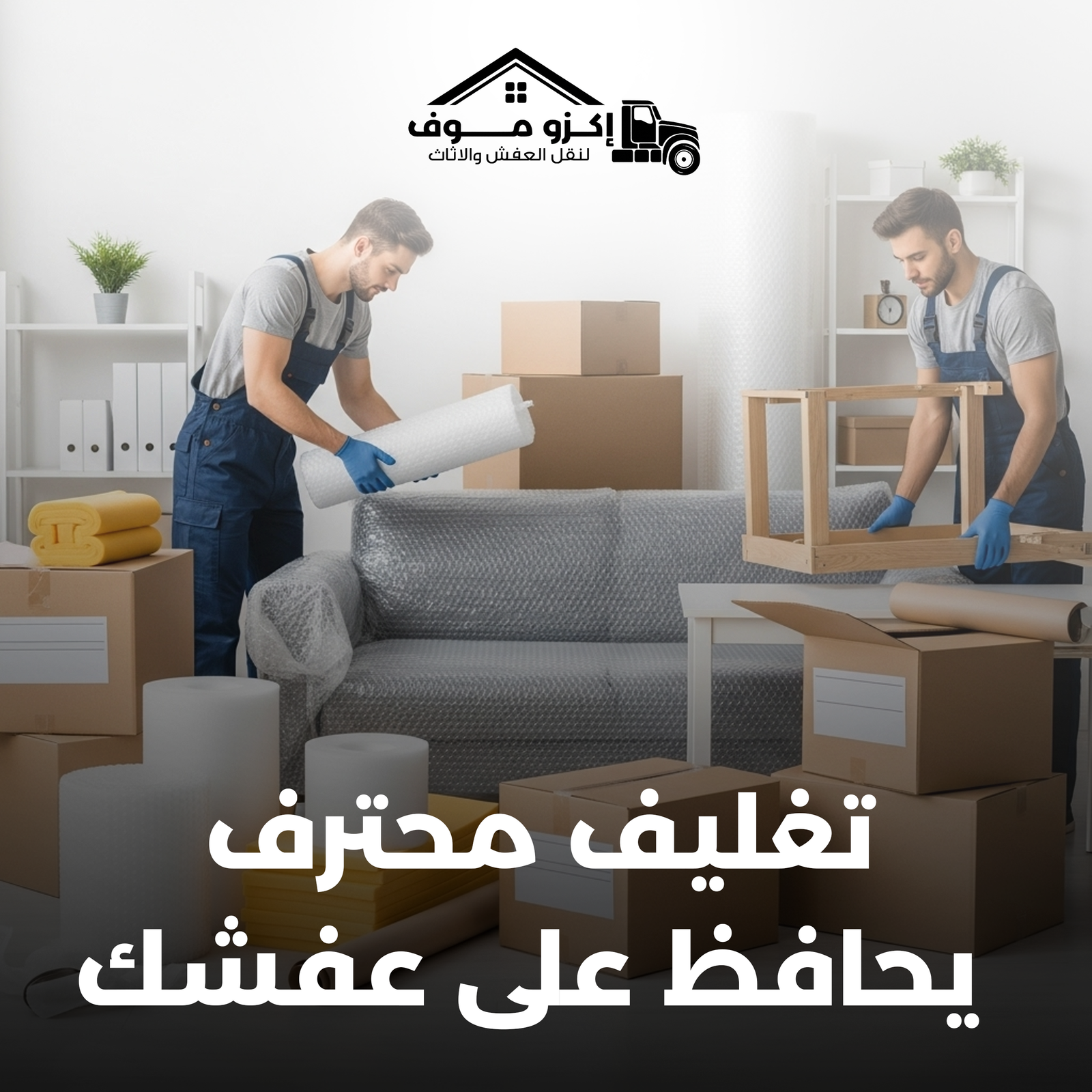 تغليف العفش الاحترافي