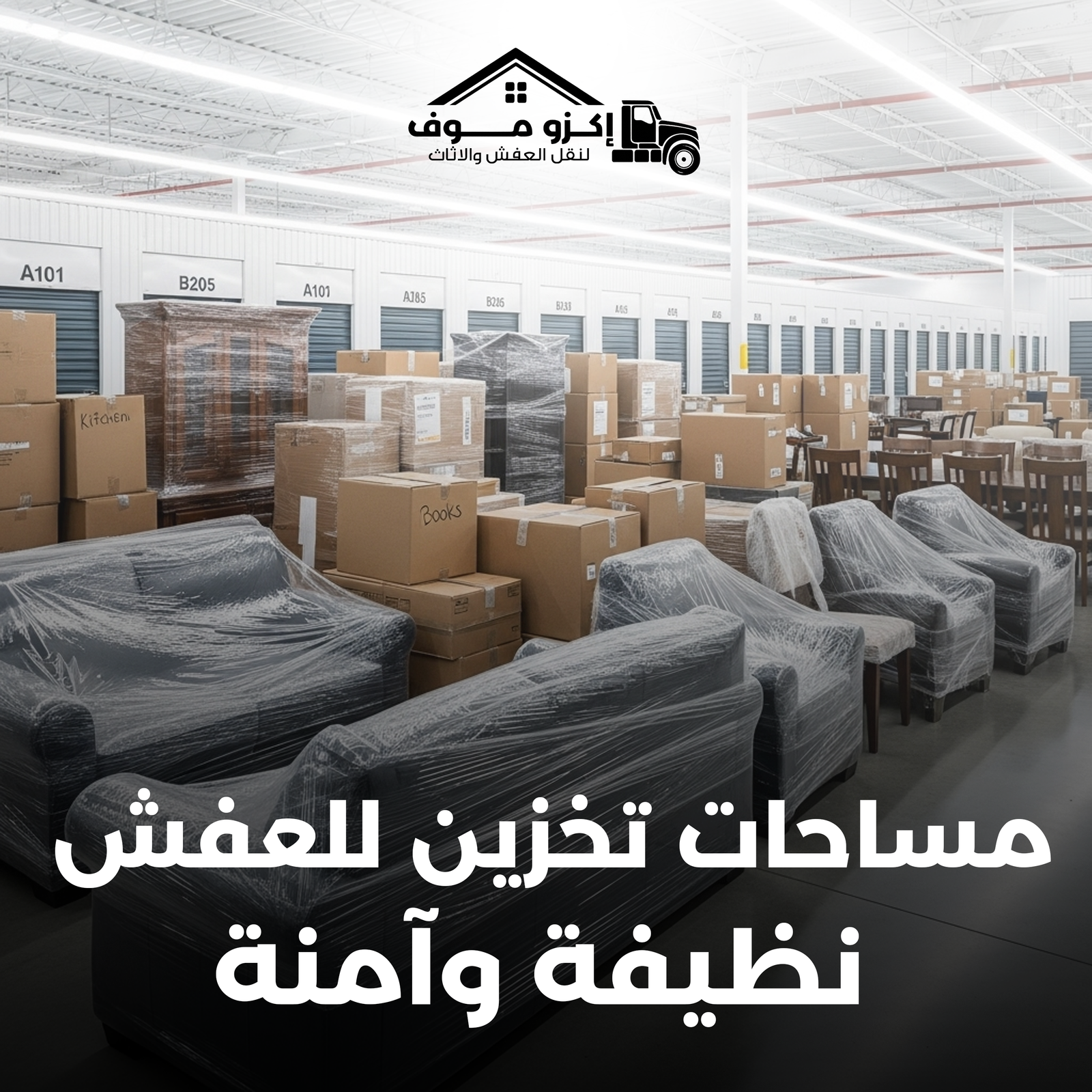 تخزين عفش مؤقت